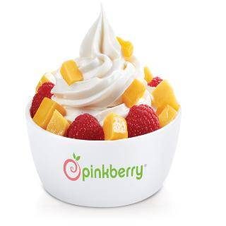 Frozen yogurt con toppings